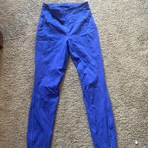 Fast and Free Lululemon Legging with Pockets Royal Blue size 4